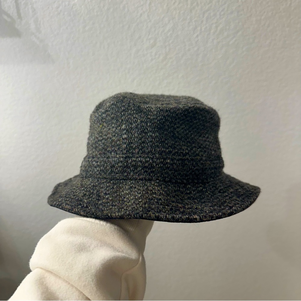 L.L. Bean Vintage Harris Tweed Scottish Wool Men’s Bucket Hat Size L